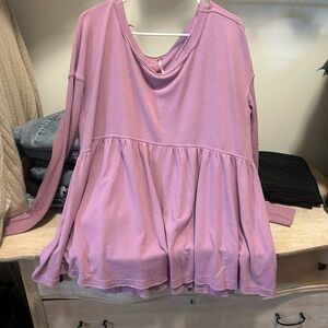 Free people forever your girl babydoll top.